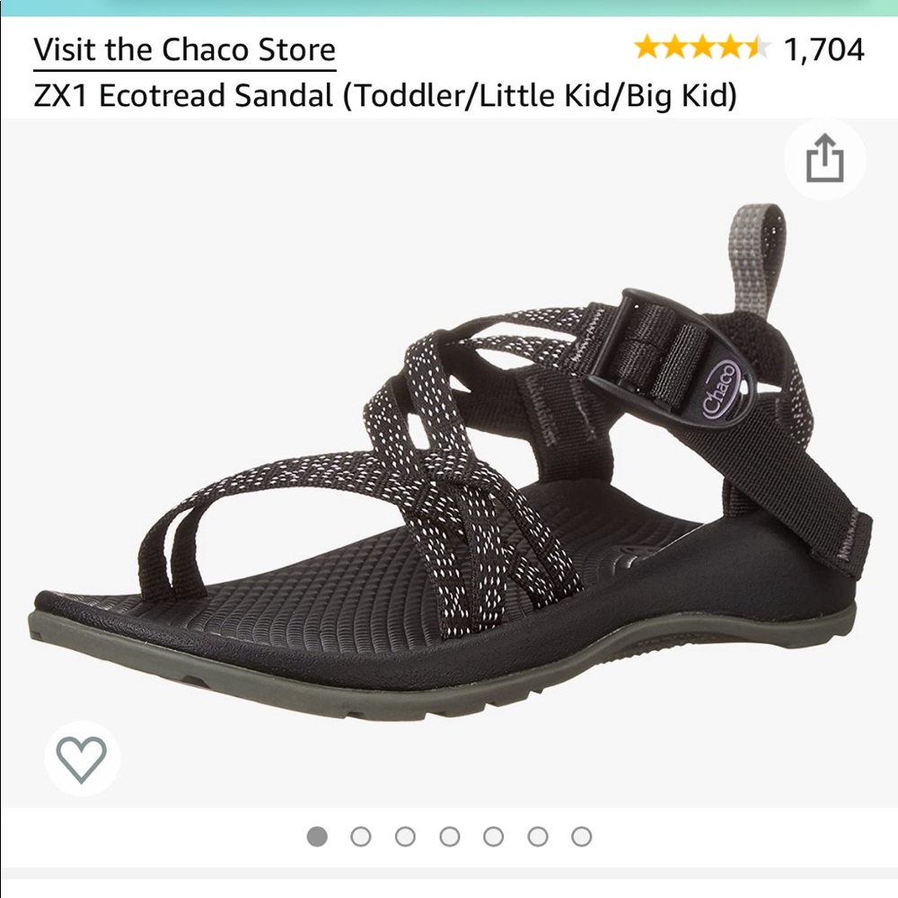Chaco ZX1 Ecotread sandals